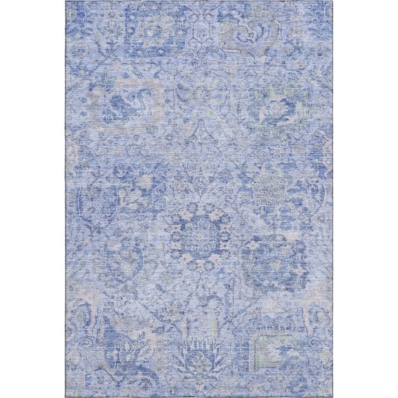 Dalyn Rugs Premium Machine Washable Mayfield AMF1102 Sky 2'6" x 3'10" Rug