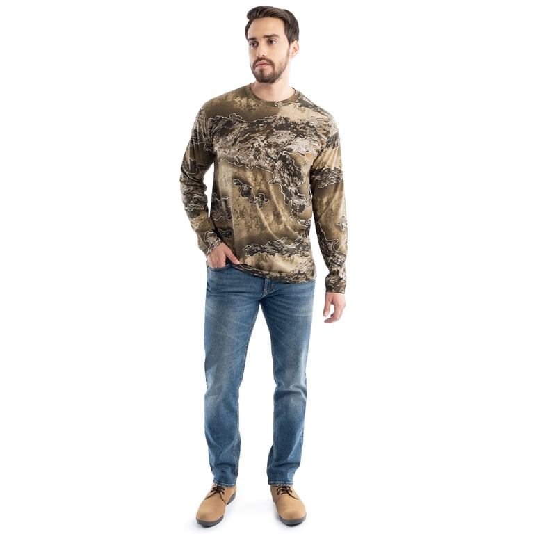 Chemise Camouflage Manches Longues Scent Blocker Realtree, Taille M, Coton/polyester - Occasion, Chasse