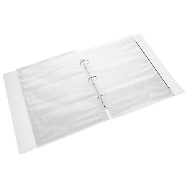BRIGHTFUFU 1Set Loose Leaf Binder Ticket Organization PVC for Travel and Weddings