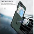 thumbnail image 6 of for Samsung Galaxy Z Flip5 5G 2023 Case,Slim Liquid Silicone Couple Ring Kickstand Soft Anti-Scratch Microfiber Lining Protection Bumper Case for Galaxy Z Flip5 (Army Green), 6 of 16