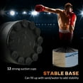 thumbnail image 6 of Soozier 4-in-1 Boxing Punching Bag Stand with 2 Speedballs, 360° Relax Bar, & PU-Wrapped Bag & Adjustable Height, Red, 6 of 10