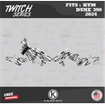 thumbnail image 3 of Kalair GFX Graphics Kit for Ktm DUKE390 (2024) Twitch Series, 3 of 4