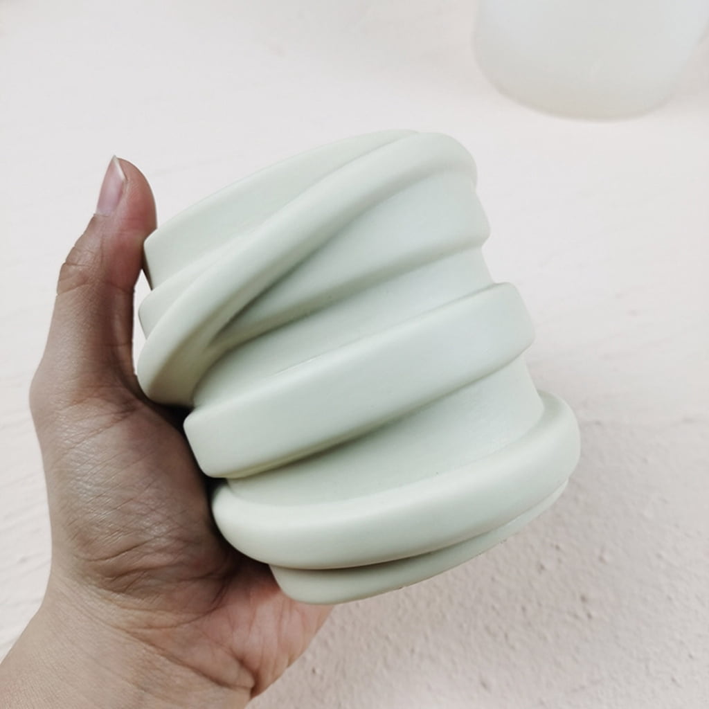 Succulents Flower Pot Resin Silicone Mold Suitable for Diy Garden Concrete Flower Pot Candle Holder Crafts Home Decor