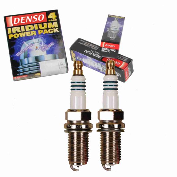 2 pc DENSO 5345 Iridium Power Spark Plugs for 1822A022 55564748 999 170 122 90 999 170 130 90 999 170 151 90 999 170 228 90 999 170 229 90 999 170 232 90 IKH22 Ignition Wire Secondary