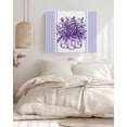 thumbnail image 3 of Eucalyptus Purple Wall Art for Living Room,Canvas Picture Wall Decor for Bathroom Bedroom,Stripes Bottle Flower Cactus Plant Painting Artwork for Office Kitchen Hallway Dining Room Home Decor 12"x16", 3 of 8