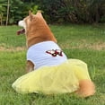 thumbnail image 7 of UOSIA Dog Princess Dresses for Large Dogs Girls Sleeveless Pullover Wedding Birthday Tutu Dress, 7 of 7