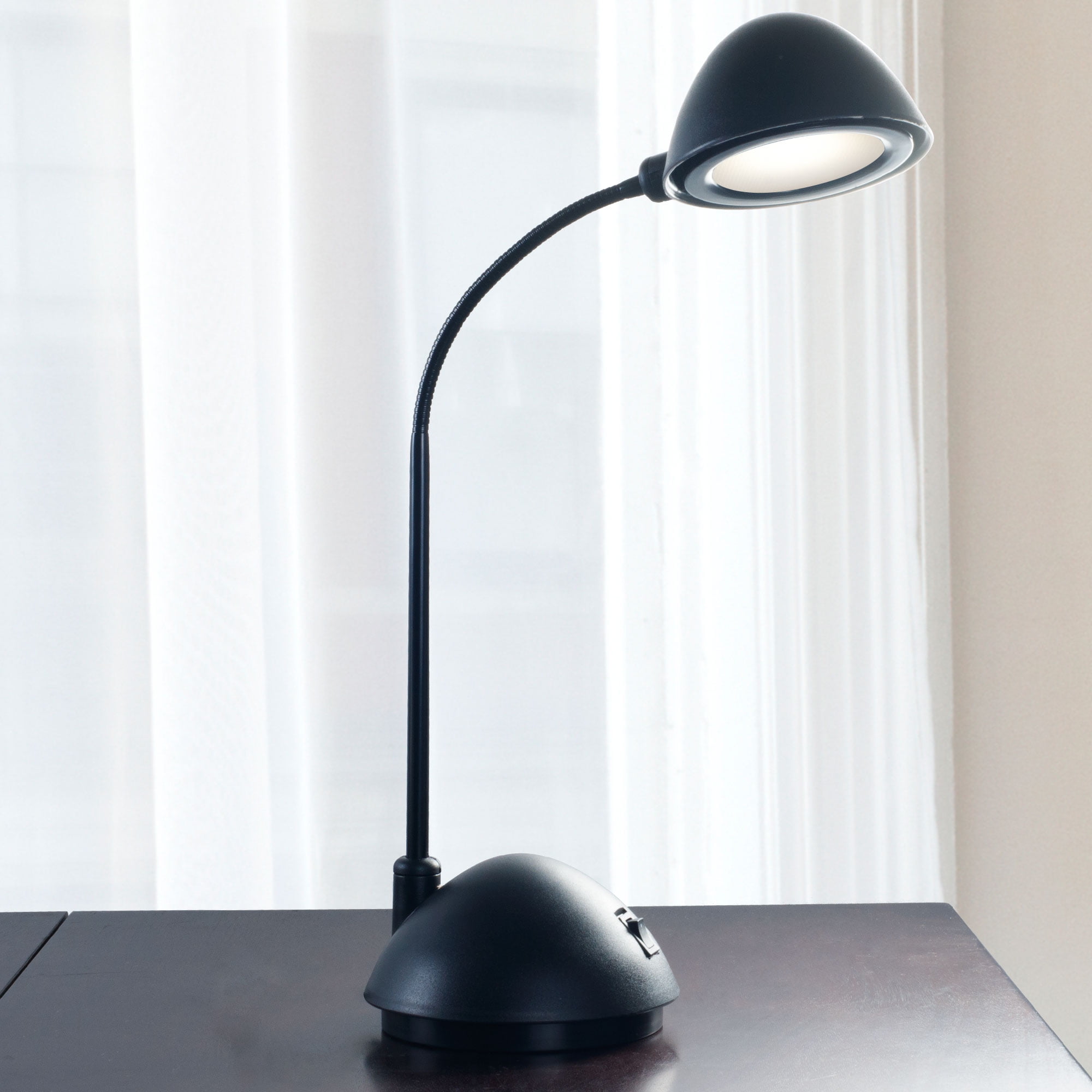 Desk Lamp Adjustable Gooseneck for Reading, Crafts, Writing- Modern