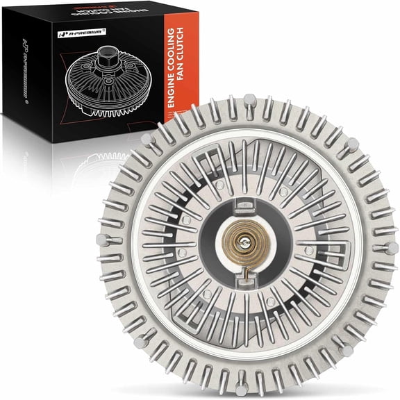 A-Premium Engine Cooling Fan Clutch Replacement for Jeep Grand Cherokee 1999-2004 Liberty 2002-2007 Dodge Ram 1500 2500 3500 2000-2002 Durango Ramcharger