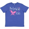 thumbnail image 3 of Inktastic Twinkle Toes Pretty Butterfly Youth T-Shirt, 3 of 5