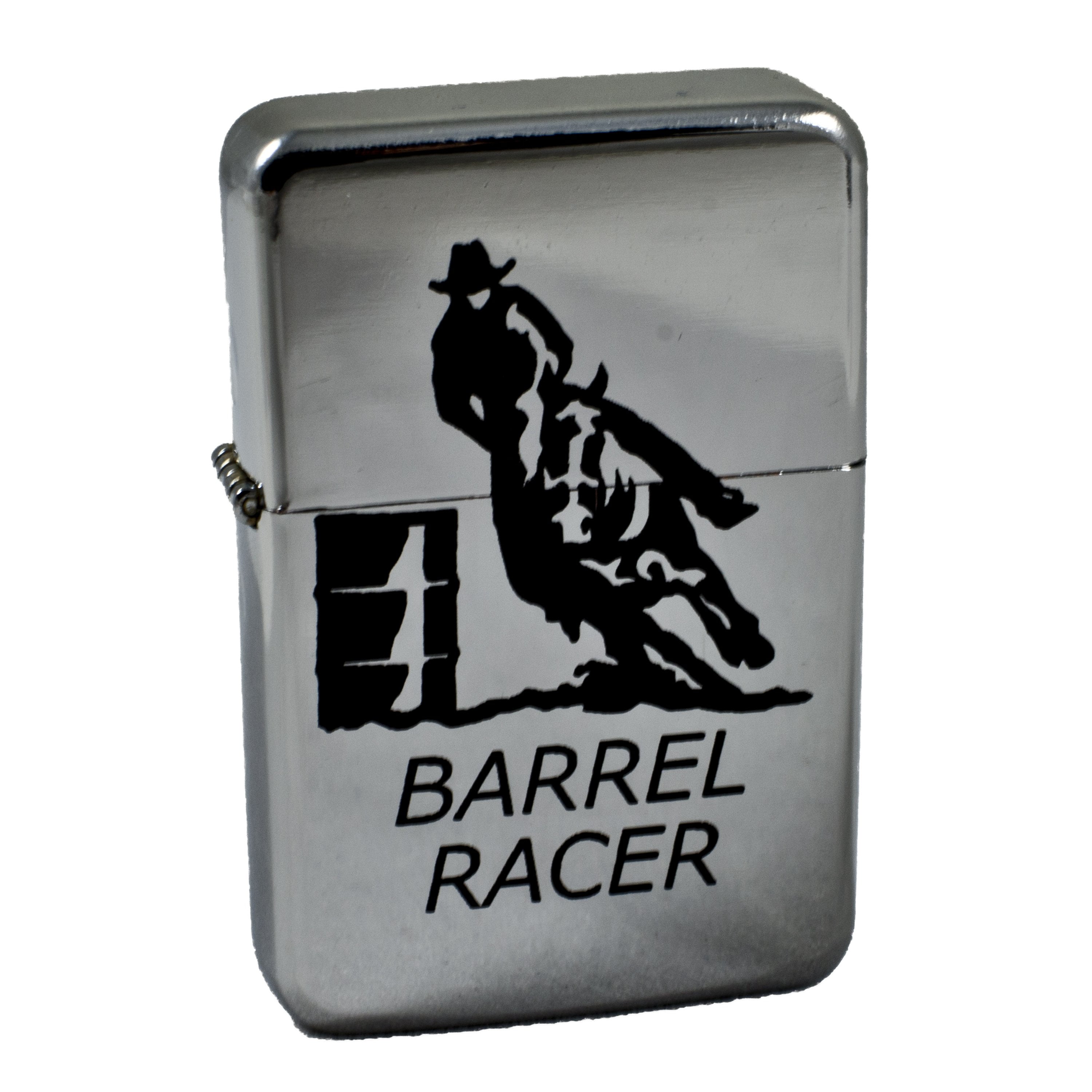 Lighter - Barrel Racer High Polish Chrome Lighter - Barrel Racer High Polish Chrome