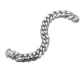 thumbnail image 5 of QQTDFG High Polished Silver Mens Chain Stainless Steel Cuban Curb Bracelet 15mm 8.66"-default, 5 of 6