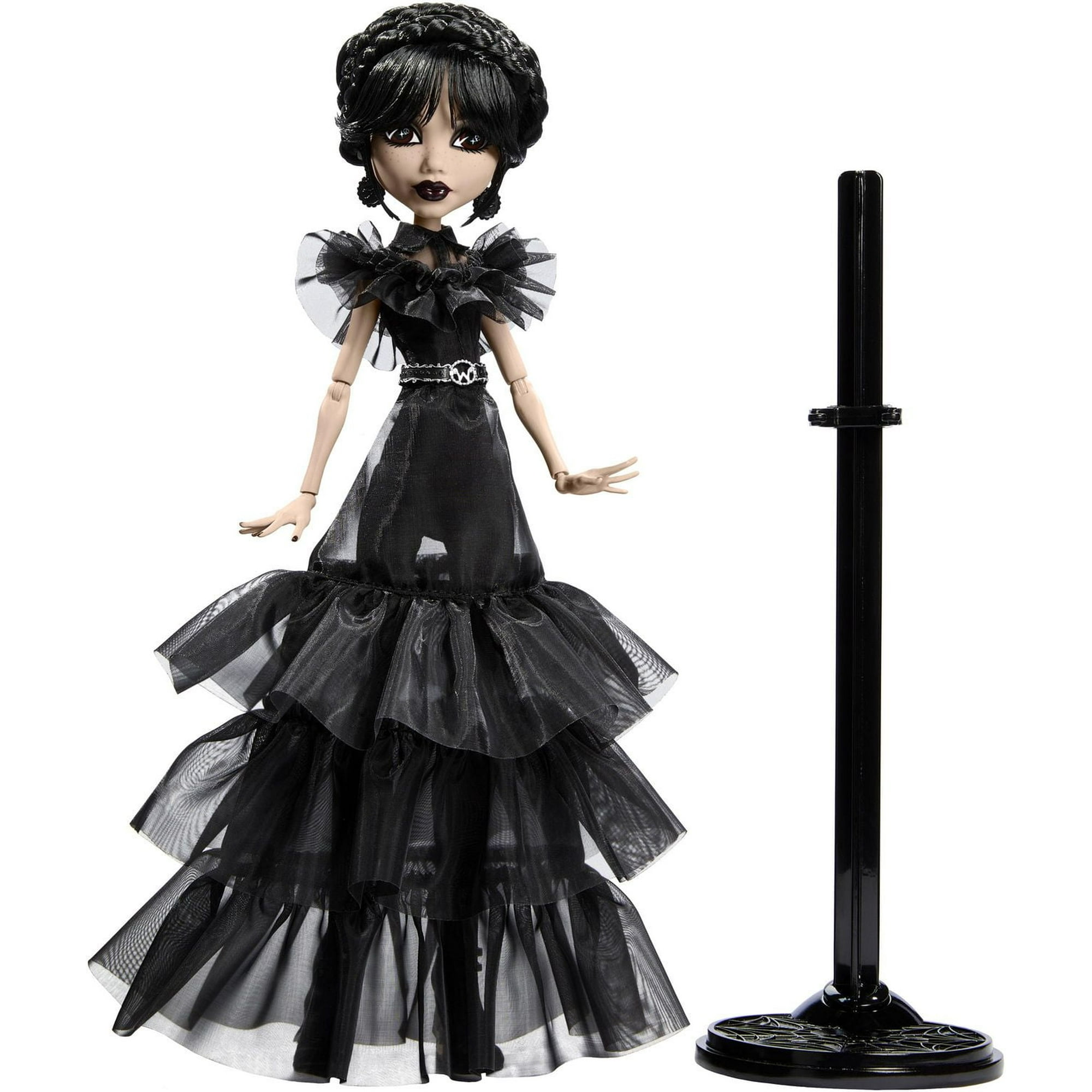 モンスターハイ/ウェンズデー・アダムス （レイブン・ドレスver） Monster High Wednesday Collectible Doll, Rave'N Wednesday in Black