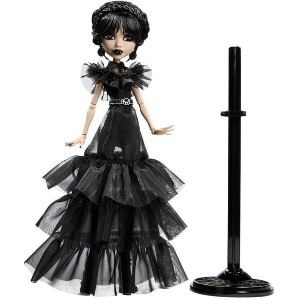 モンスターハイ Raven ウェンズデー　ドール Monster High Monster High Wednesday Collectible Doll, Rave'N Wednesday in Black