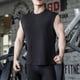 thumbnail image 1 of pstuiky Camisetas sin mangas para hombre, Camiseta deportiva sin mangas para hombre con cuello redondo, tiras roscadas y muy elástica Camisas de hombre xxl, 1 of 9