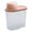 Pink-64oz -1.9L, variant on VMWMSSR 64Oz Airtight Food Storage Container, Cereal & Dry Food Keeper With Pour Spout, Bpa-Free Kitchen Pantry Organizer(Pink-64Oz -1.9L)
