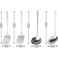 thumbnail image 2 of shiyou-Stainless Steel Kitchen Utensils Set 4 Pieces, Cooking Utensil Set Include Metal Spatula Set, Kitchen Skimmer, Soup Ladle, Kitchen Gadgets Kitchen Essentials New Home Must Have, 2 of 4
