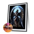 thumbnail image 2 of Kit de pintura de resina de diamante cuadrado de taladro completo de dibujo de Ángel de la muerte de mosaico DIY 5D Likrtyny Arte deco, 2 of 9