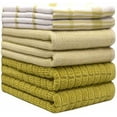 thumbnail image 2 of Bumble Towels Premium Kitchen Towels (20”x 28”, 6 Piece) – Large Cotton Kitchen Hand Towels Highly Absorbent Tea Towels Set– Lime Green, 2 of 6