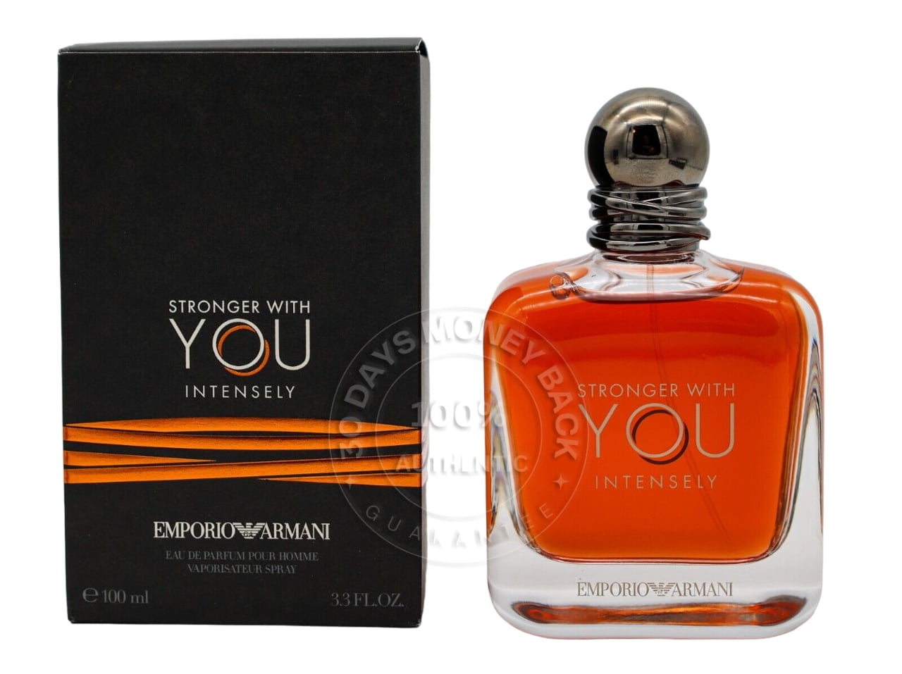 STRONGER WITH YOU INTENSELY 男性用香水　100ml Emporio Armani Stronger With You Intensely Perfume for Men, Spicy