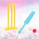 thumbnail image 3 of 1 Set of 4pcs Kids Cricket Set Backyard Creative Sports Game Interactive Board Game Cricket Play Toys for Indoor Outdoor Play Random Color), 3 of 3