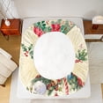 thumbnail image 5 of Homewish Cute Rustic Rooster Queen Sheet Sets for Teen, Cartoon Xmas Reindeer Flat Sheet, Merry Christmas Queen Fitted Sheet, Microfiber Bedroom Decor, 4-Piece, 5 of 7