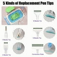 thumbnail image 4 of 2 set Resin Diamond Painting Pen Kit 5D Diamond Art Pens With 2 Glue Clay color 2, 4 of 4