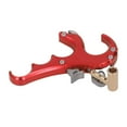 thumbnail image 1 of Bow Release Aid, 4 Fingers Compound Bow Release Aids Aluminum Alloy Sensitivity Adjustable Archery Release Aids, 1 of 8