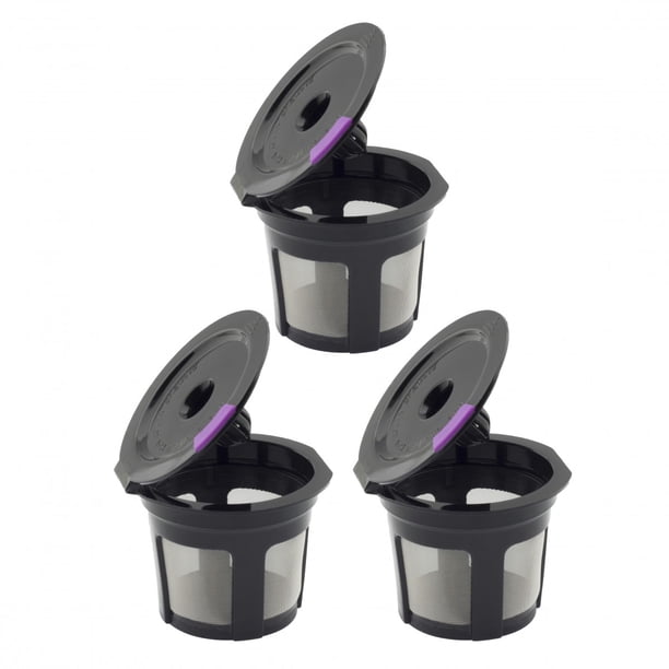 Reusable K Cups Refillable Coffee Pods Filters For Keurig 2 0 Machine 3 Pack Walmart Com Walmart Com
