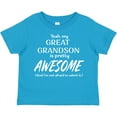 thumbnail image 3 of Inktastic Yeah My Great Grandson is Pretty Awesome Boys or Girls Toddler T-Shirt, 3 of 5