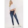 thumbnail image 4 of Kancan - Women's High Rise Curvy Button Fly Super Skinny Jeans - KC7114, 4 of 11
