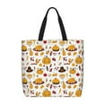 thumbnail image 1 of Balery Thanksgiving Bolsa de Mano para Mujeres con Cremallera, Bolsa de Gimnasio con Compartimentos, Bolsa para Laptop, Bolsa para Trabajo, 1 of 7