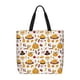 thumbnail image 1 of Fotbe Thanksgiving Bolsa Tote con Estampado para Mujer, Bolsos con Cremallera, Bolsa de Hombro Casual de Gran Capacidad con Bolsillos Internos, 1 of 7