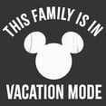 thumbnail image 2 of Men's Mickey & Friends This Family Is in Vacation Mode Pull Over Hoodie Charcoal Heather X Large, 2 of 4
