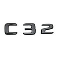 thumbnail image 2 of Car Trunk Rear Lid Emblem Badge Alphabet Letter Decal Styling For C-Class C32 C36 C43 AMG 190E W201 W202 W203 W204, 2 of 2