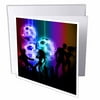 3dRose Funky Retro Disco Ball Dance Party from the 80s, Greeting Cards, 6 x 6 inches, set of 12