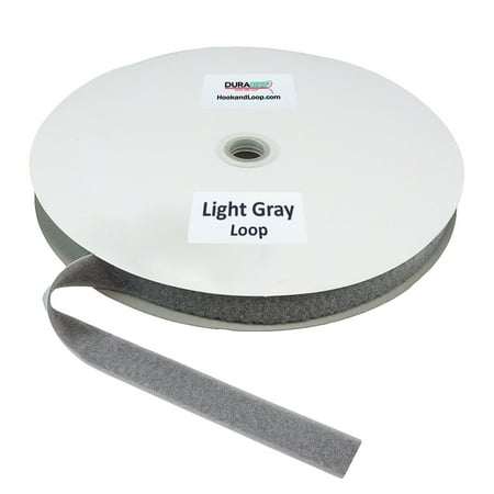 

DuraGrip® Brand - 1 Light Gray Loop Sew-On