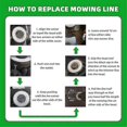thumbnail image 4 of C3-2 for Stihl FSA57, FSE52 Weed Eater Head, Replaces Autocut C3-2, 4009 710 2106, 4 of 5