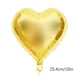 thumbnail image 1 of Globo de helio, 10 piezas, 10 , globo decorativo de aluminio con forma de corazón, globo plateado de aspecto llamativo, 1 of 6