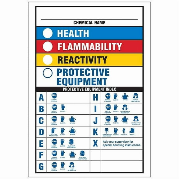 Brady Sign, 10 in H, 7 in W, Aluminum 46881