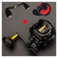thumbnail image 1 of Baitcasting Fishing Reel Dual Brake System 7.0:1 High Speed CNC Extended Handle Knob 8Kg Carbon Fiber Drag Reel Fishing ,Rigid Aluminum Skeletal Frame, 1 of 7