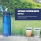 thumbnail image 5 of Water Bottle with Water Filter Lockable Lid Free Water Purifier Bottle for Travel, Hiking, Camping, 5 of 5