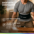 thumbnail image 2 of MODVEL Back Brace Black (Plus Size), 2 of 9