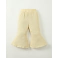 thumbnail image 4 of Infant Girls Clothes Baby Girl Pants Toddler Leggings 3 Pack Flare Baby Pants 3 6 9 12 18 24 Months Bell-bottoms for Girls Black Brown Apricot, 4 of 8