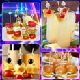 thumbnail image 1 of Xuewenshw 100PCS Picks Disco Dance Decorative Toothpicks For Star Ter Party Flag Streamers, 1 of 7