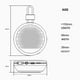 thumbnail image 3 of Un mini altavoz portátil inalámbrico TWS Bluetooth con cordón FM, 3 of 6