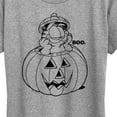 thumbnail image 3 of Garfield - Pumpkin Art - Women's Short Sleeve Graphic T-Shirt, 3 of 5
