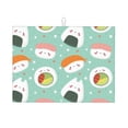 thumbnail image 1 of Fotbe Kawaii Sushi Alfombrilla de Secado para Cocina con Estampado, 18x24 Pulgadas, 1 of 7