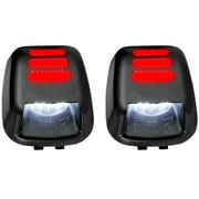 Limnyves Car LED License Plate Lights Rear Light Waterproof Taillamp for Navara D40 Frontier 2007-2016
