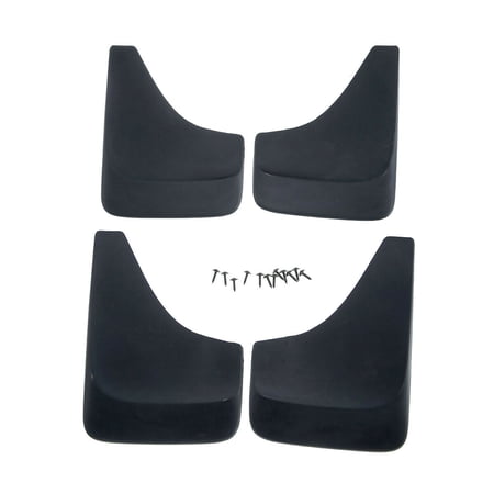 A- Premium 4x Splash Guards Mud Flaps for Chevy Impala Malibu Camaro Aveo 95-16