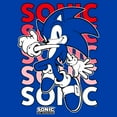 thumbnail image 2 of Men's Sonic the Hedgehog Name Stack  Graphic T-Shirt, 2 of 4